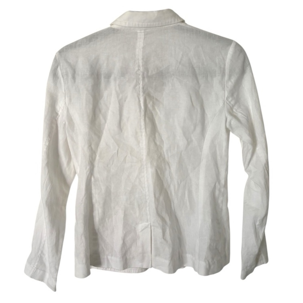Eileen Fisher Organic Linen Blazer - Picture 4 of 6